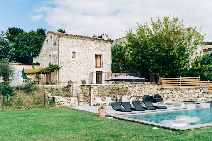 Photo gîte Drôme avec piscine chez marcel