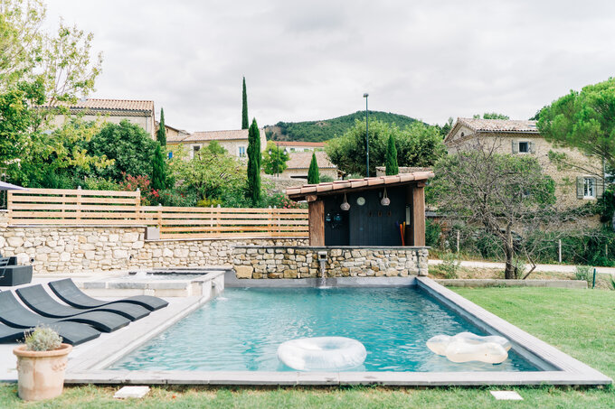 Photo gîte Drôme avec piscine chez marcel