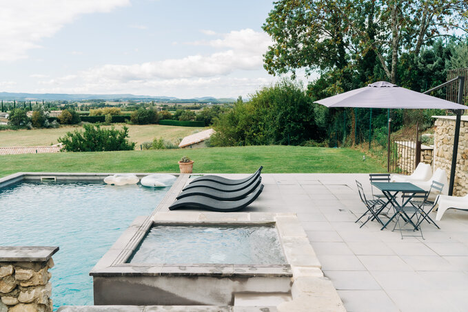 Photo gîte Drôme avec piscine chez marcel