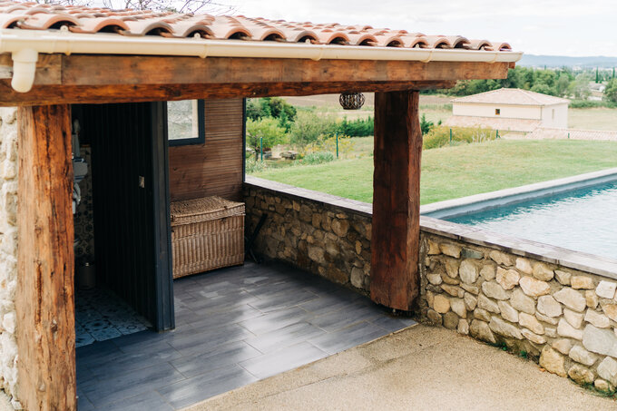 Photo gîte Drôme avec piscine chez marcel