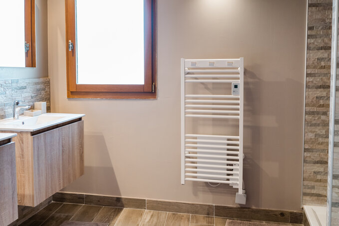 Photo salle de douche gîte Drôme avec piscine chez marcel